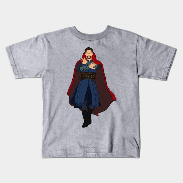 Dr Strange Kids T-Shirt by TrevorBrenan